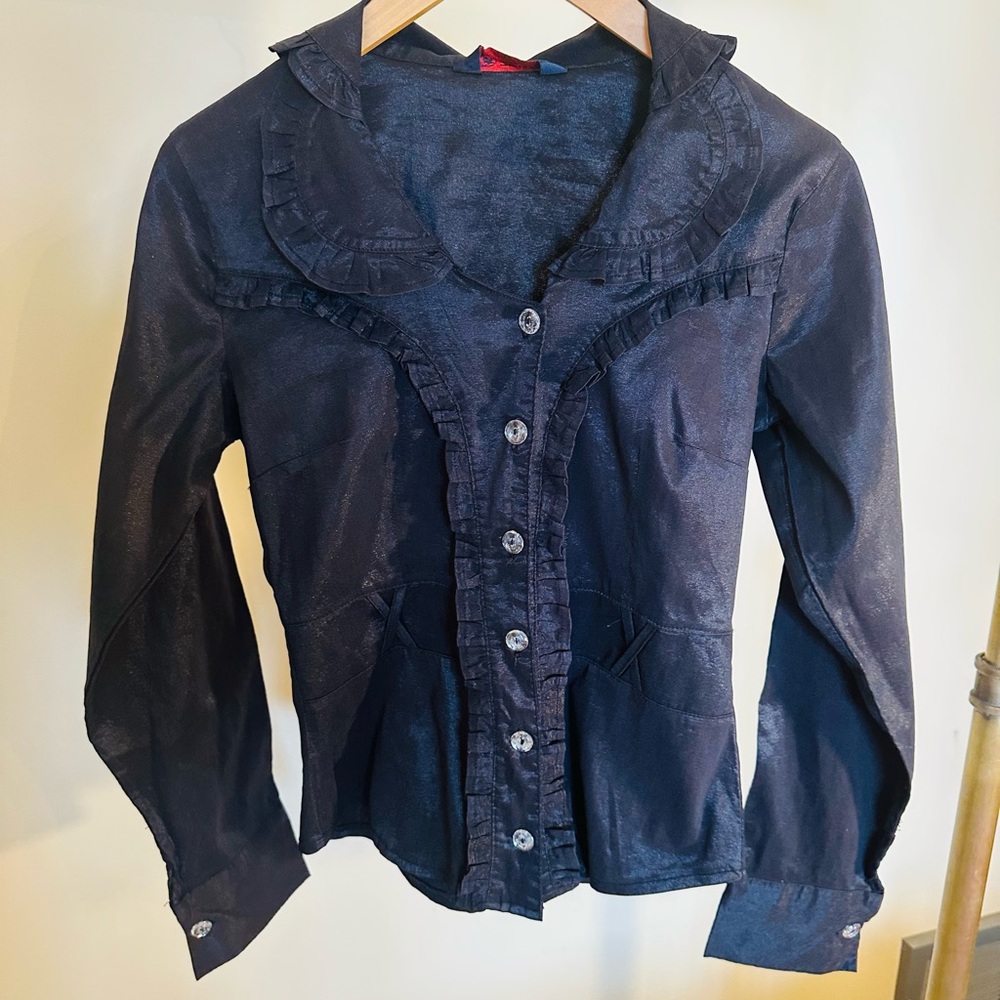 Western Button down top